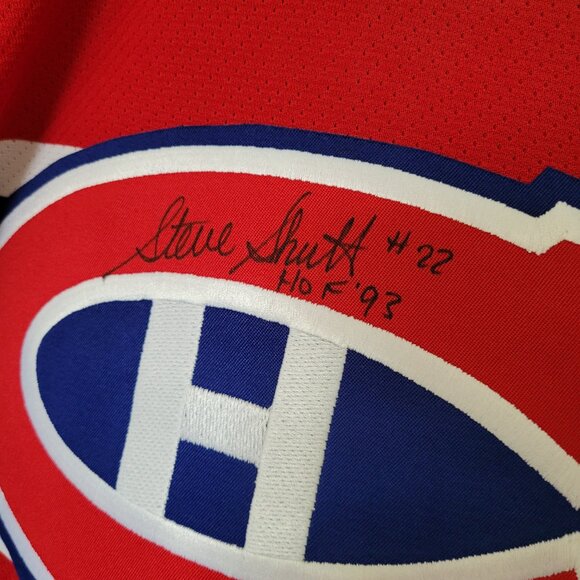 Montreal Canadiens Steve Shutt Signed Jersey - Picture 2 of 4